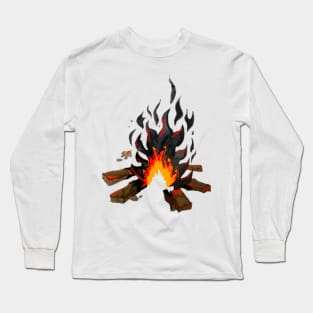 Just Campfire Long Sleeve T-Shirt